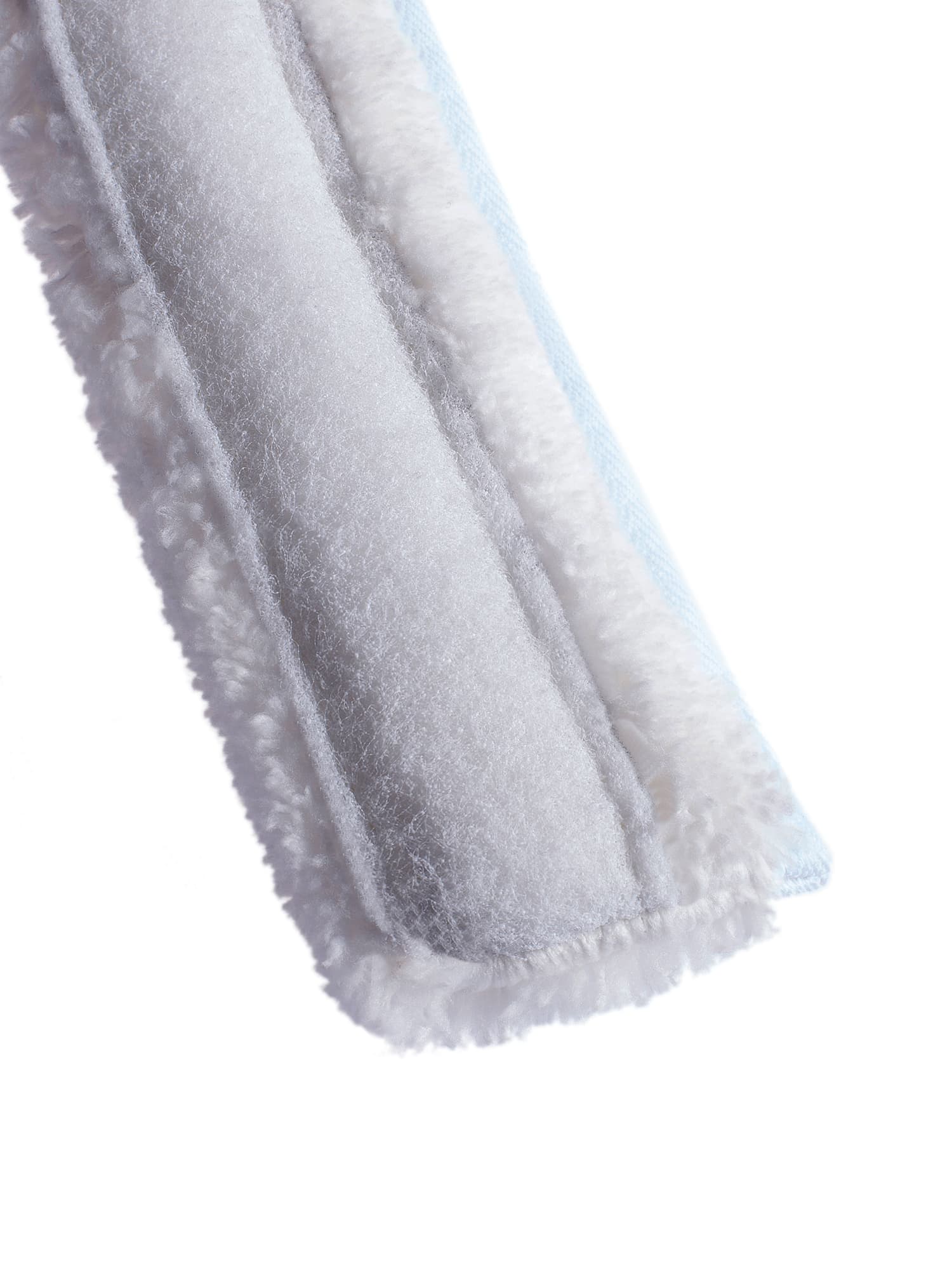 Fenster-Scheuer-Bezug Microfaser, weiß 25 cm